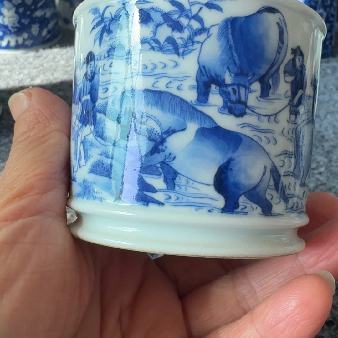 木***现代景德镇陶瓷手绘茶具