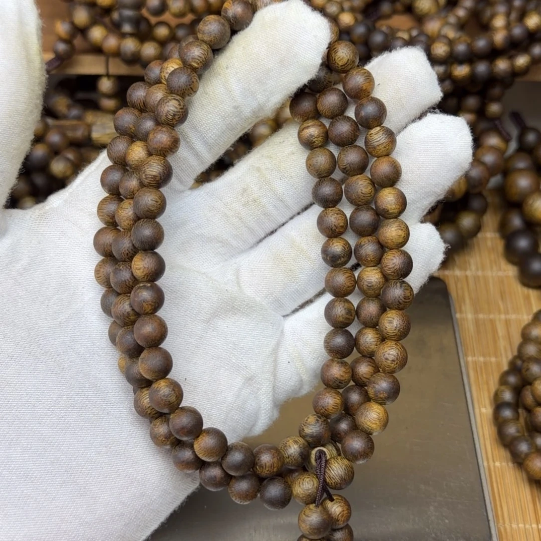 蜡***新手串沉香奇楠沉香手串07规格19克高品