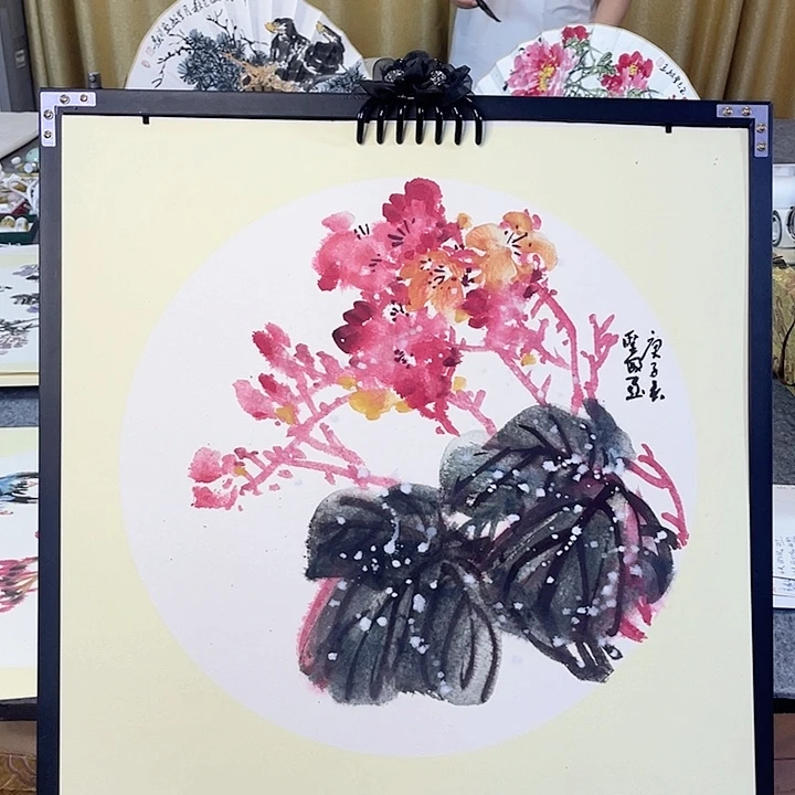 国画张圣敏先生纯手绘作品