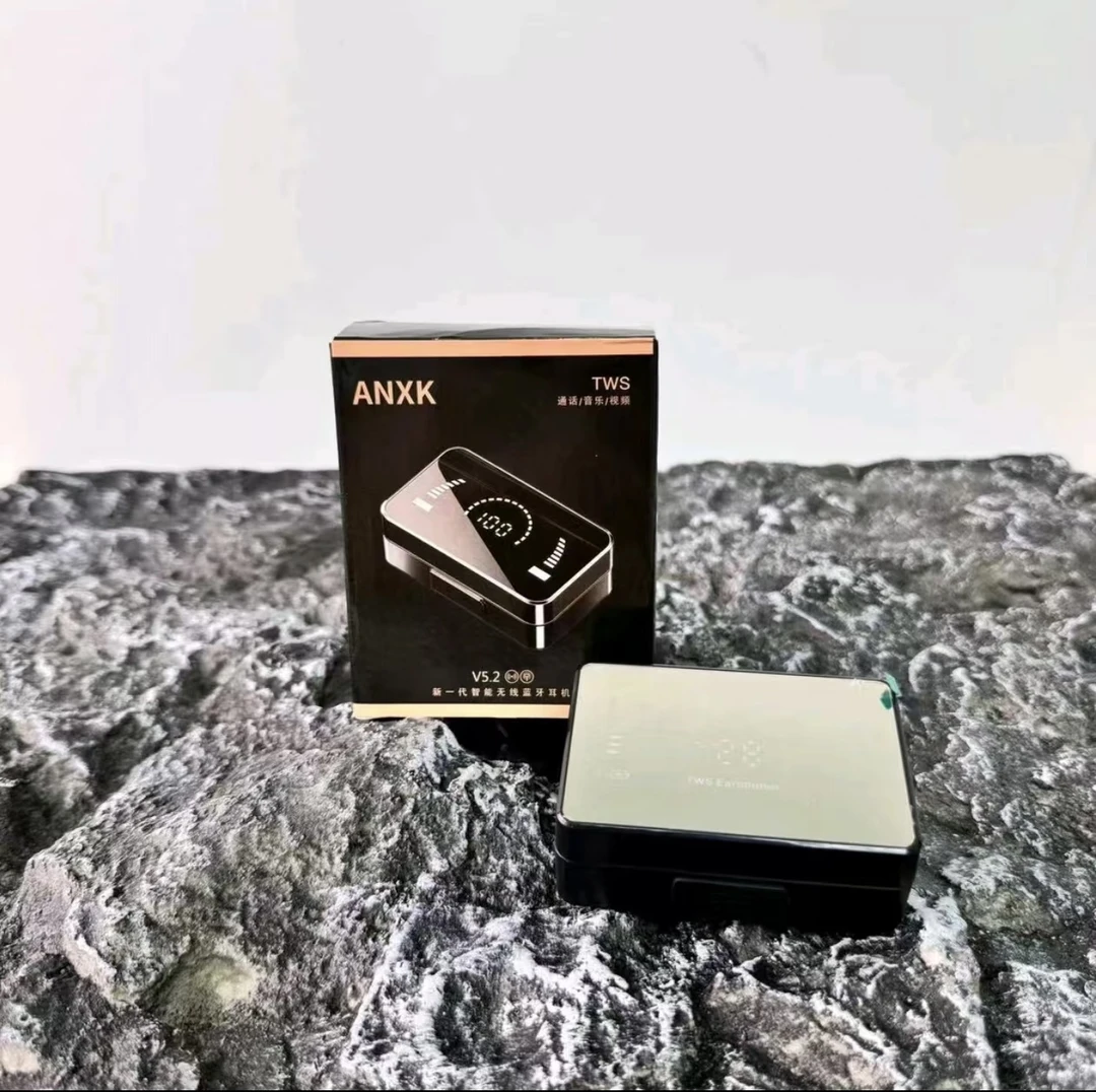 TWS镜面数显触摸触控智能耳机