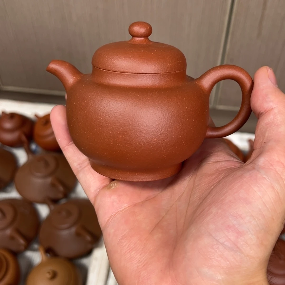 茶壶紫砂红降坡君仪