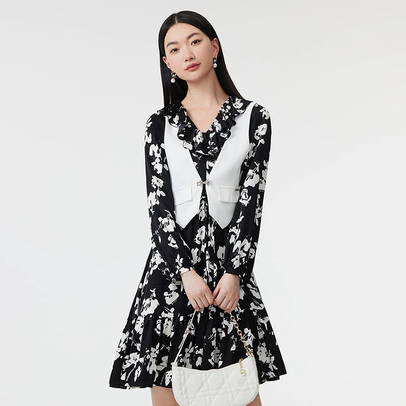 BADINA连衣裙142U160