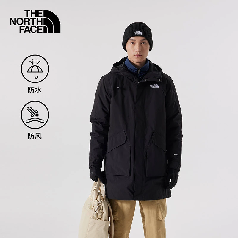 北面三合一冲锋衣男户外防水保暖秋季新款TheNorthFace|7QT5