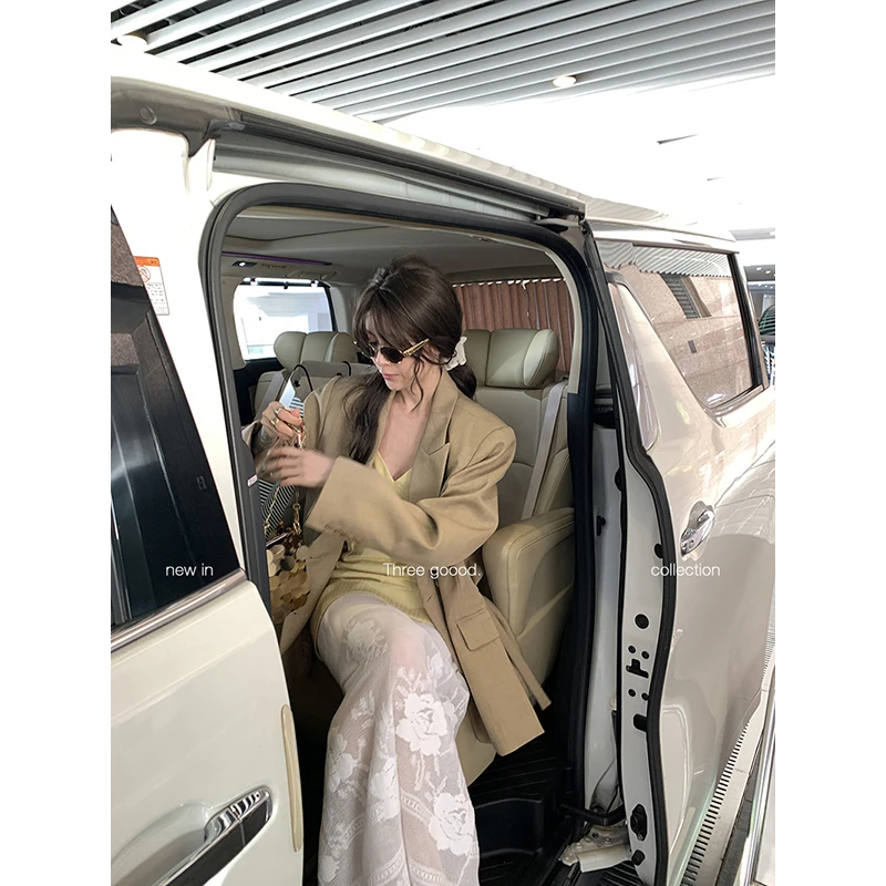 THREE GOOOD/三吉【壁虎姐专属】月光少女休闲时尚显瘦蕾丝半身裙
