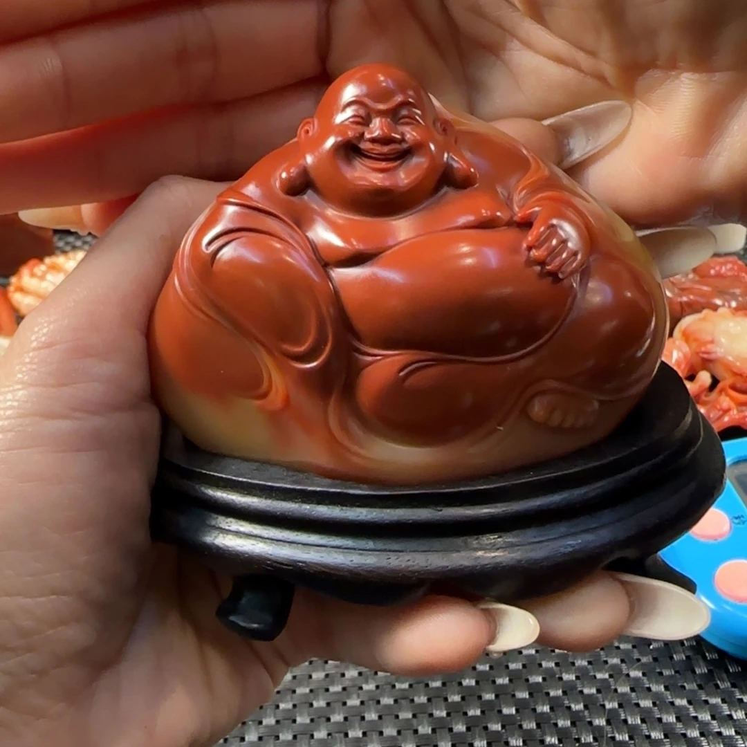 寿山石中***梦国石寿山石