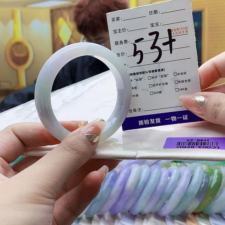 翡翠未镶嵌手镯0000……