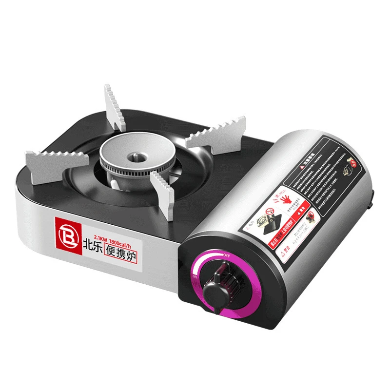 迷你小卡式炉车载瓦斯燃气卡磁卡斯炉户外炉具便携式煤燃气灶小型