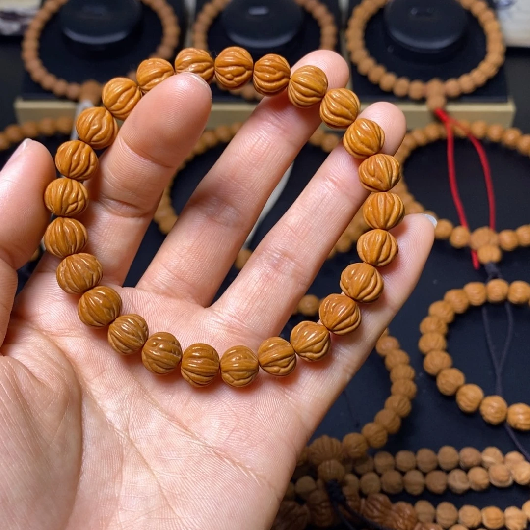 河***希桃核手串秦岭文玩桃核手串