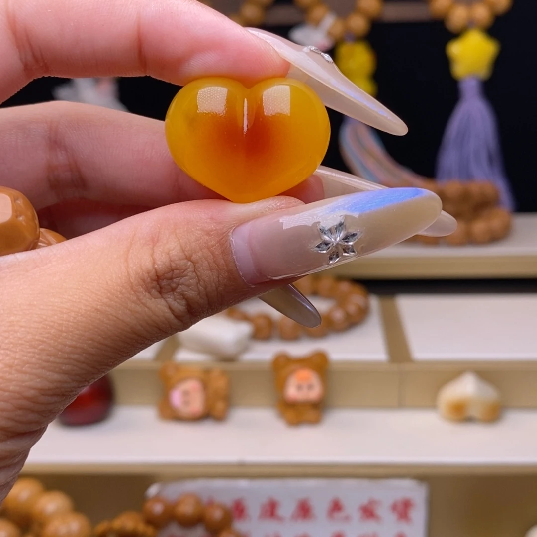 手串猴头核桃爱心