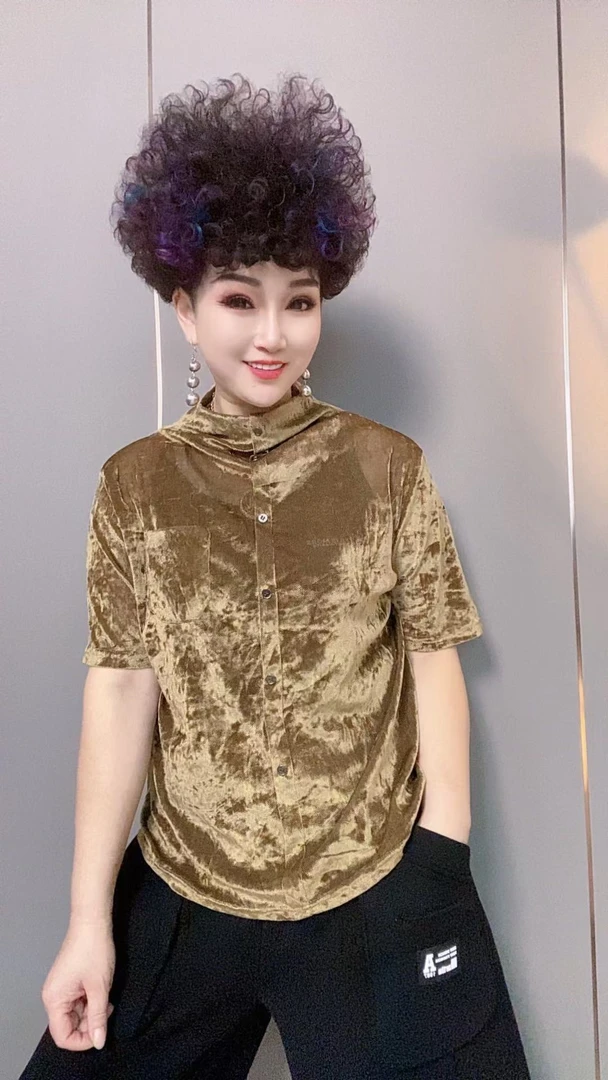 11010时尚休闲宽松半袖