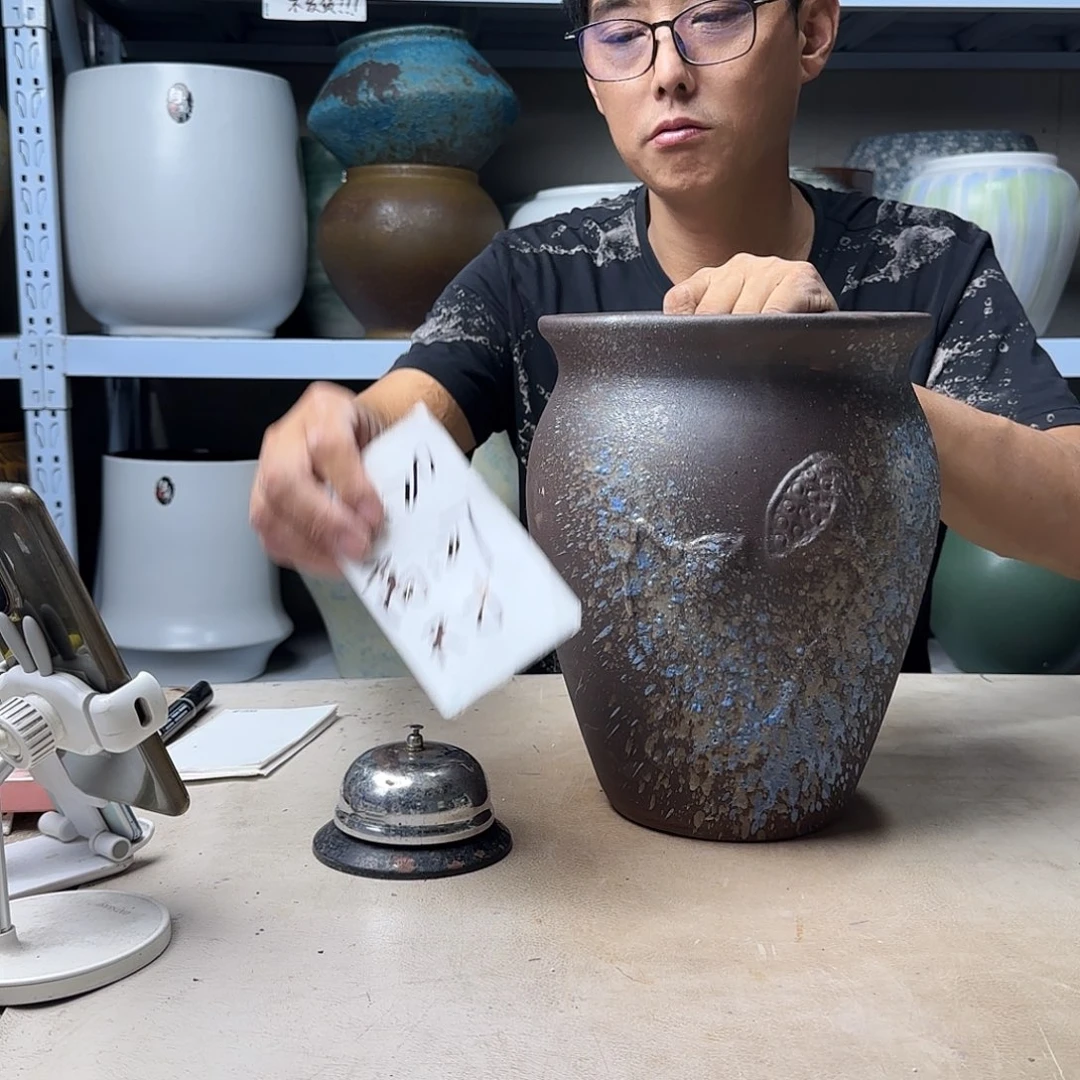 紫砂花盆尺寸20@27