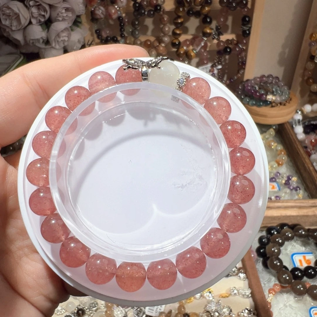 水晶手绳未镶嵌啊哦