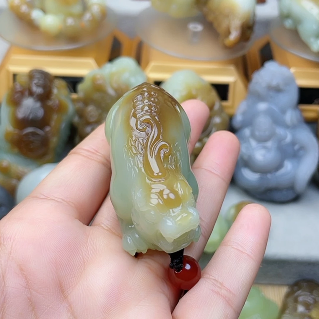 【闪购商品】未镶嵌和田玉挂件满**止