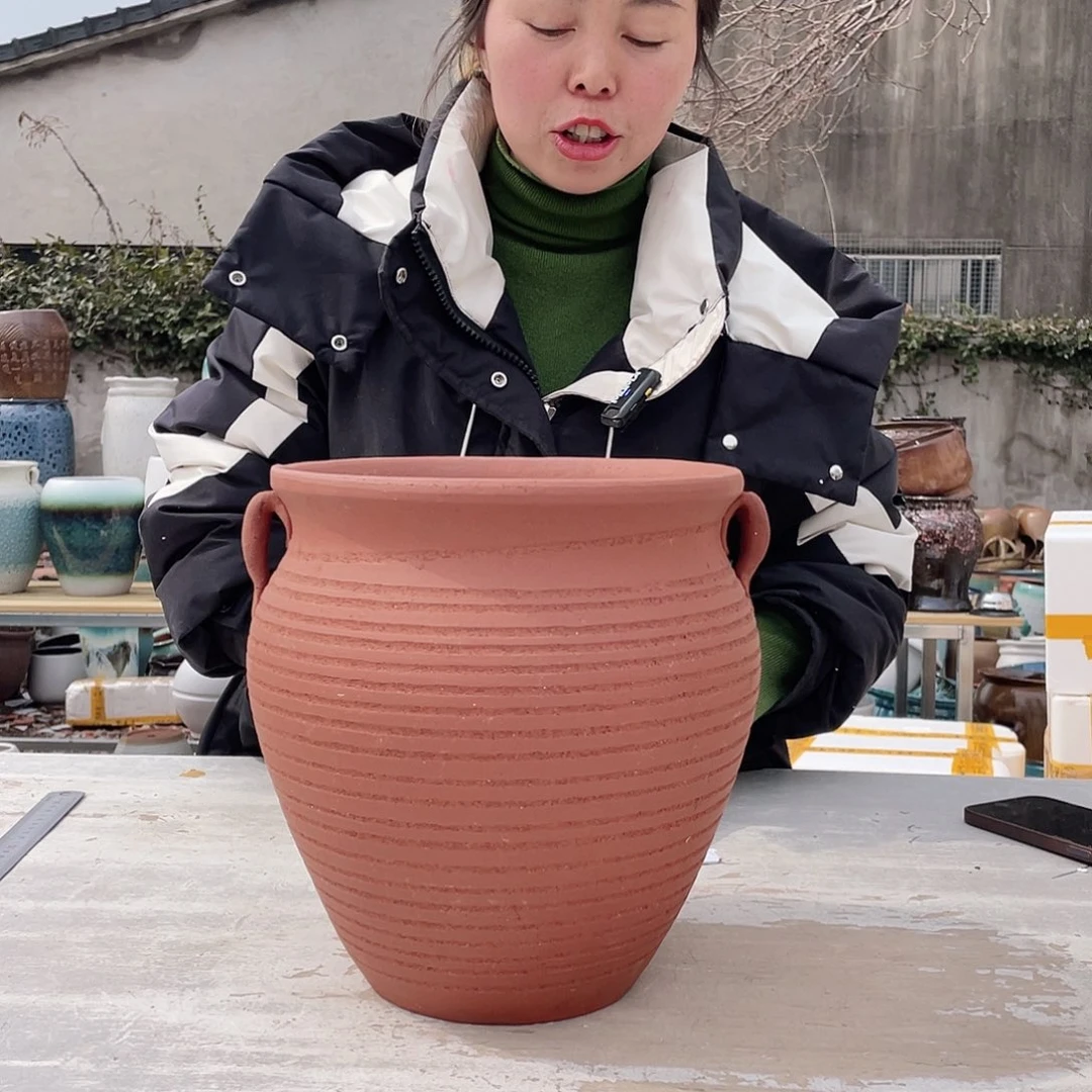 紫砂花盆王嫂花盆直播0307-685