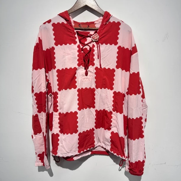 99新 LouisVuitton/路易威登 99新Louis Vuitton棋盘格冲锋衣 48