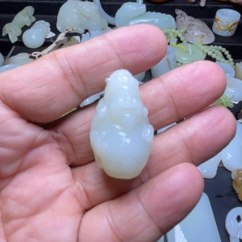 吊坠(不含链)未镶嵌和田玉