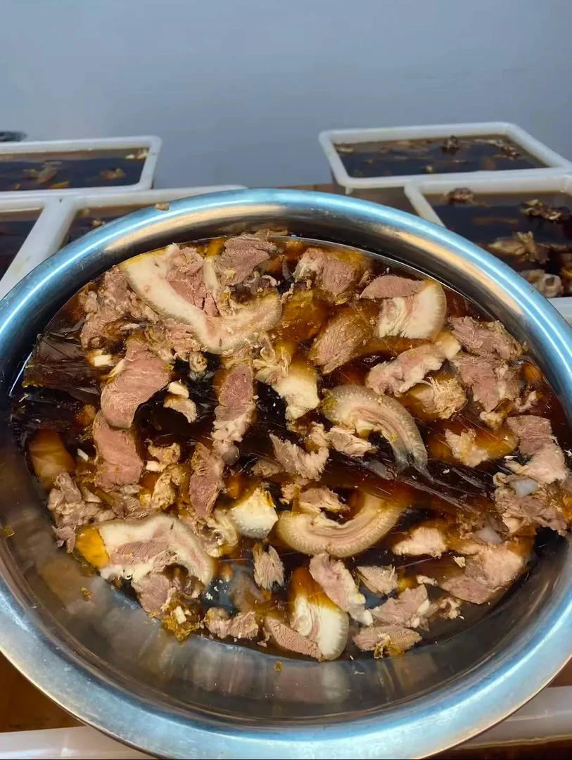 【3斤装山东省内】带盆发货特色猪头肉冻肴冻下酒菜真空即食