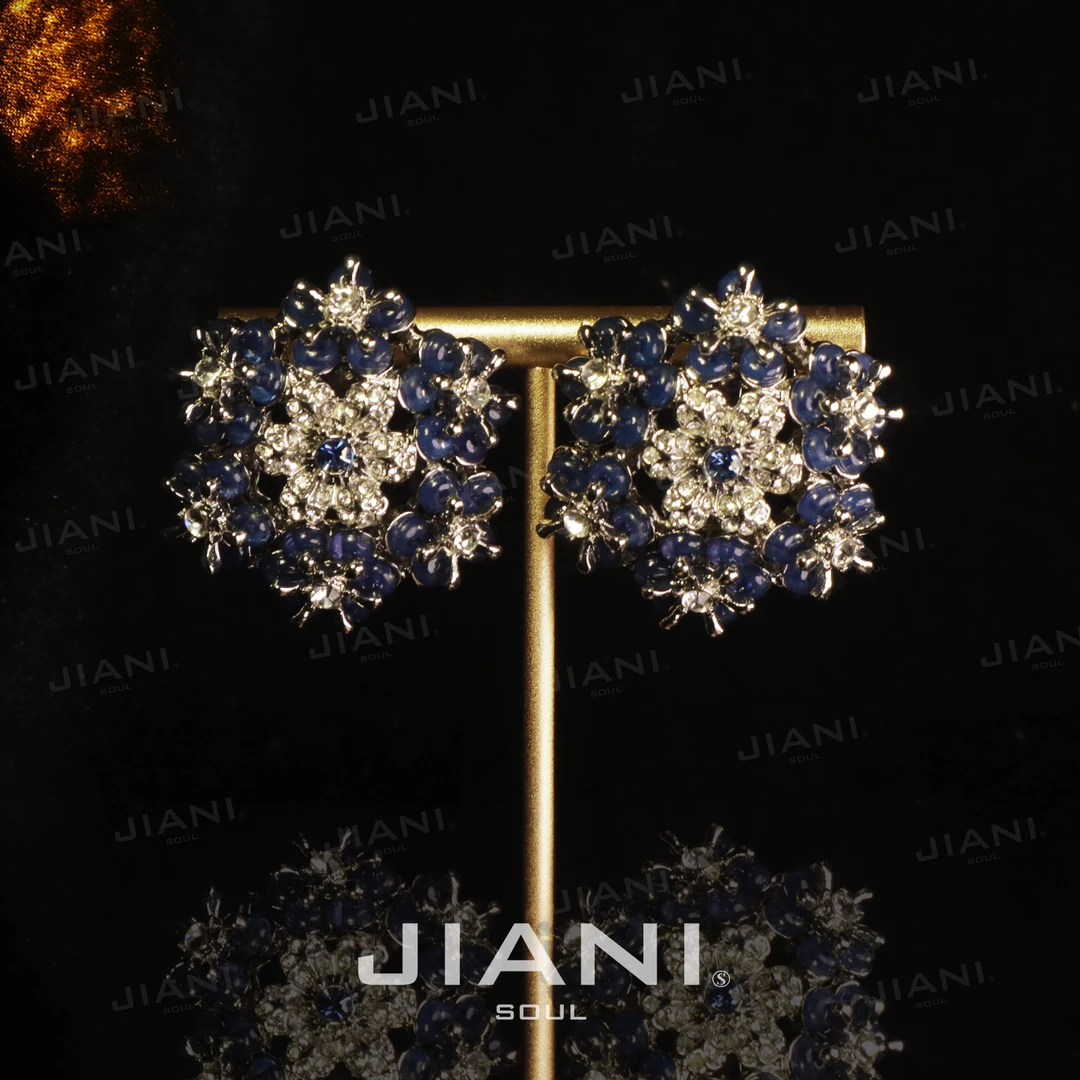 合金耳饰 JIANI【罗马尼亚艺术丨无尽夏不灭的希望与持续美好】耳饰