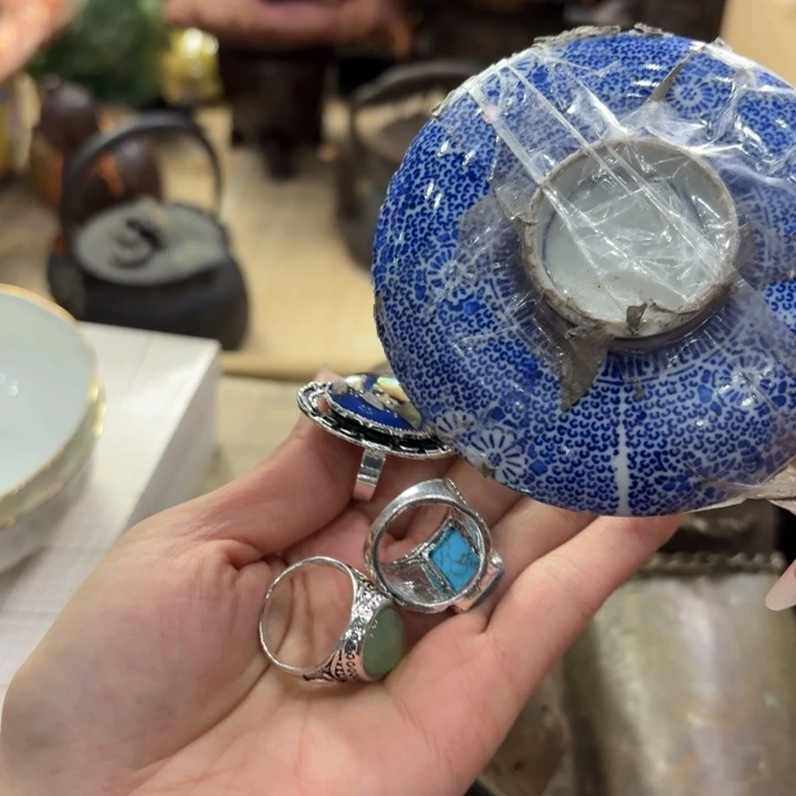 陶瓷古美术置物摆件