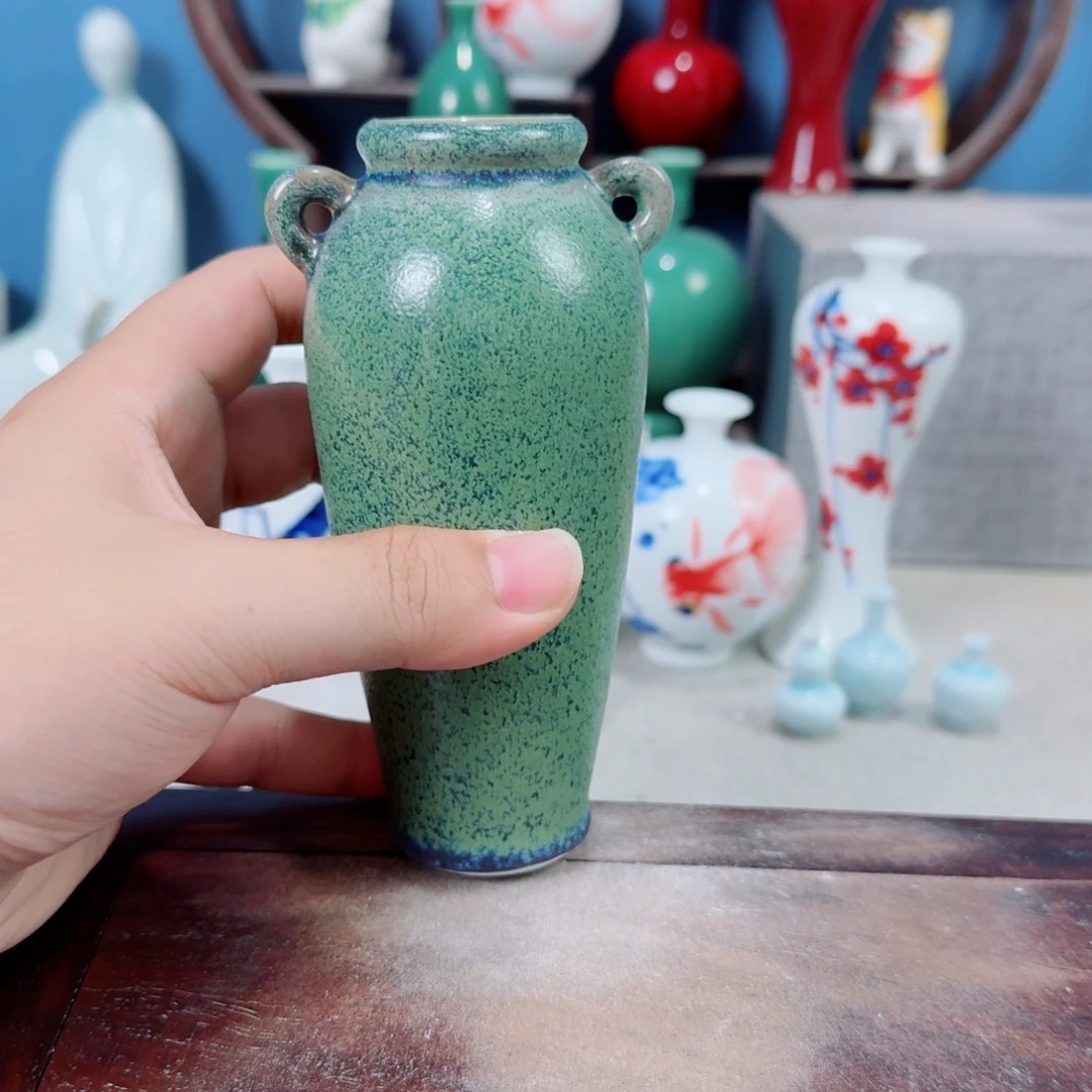 陶瓷手工小花器摆件