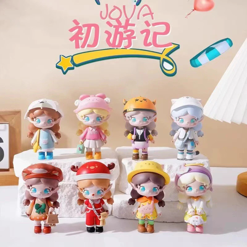 【拆盒】jova出游季盲盒可爱少女心手办