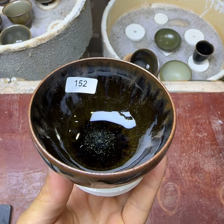 茶盏青钰龙窑茶具152