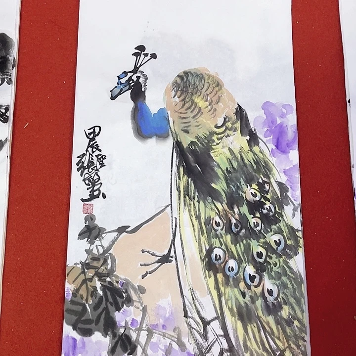 国画张圣敏先生纯手绘作品