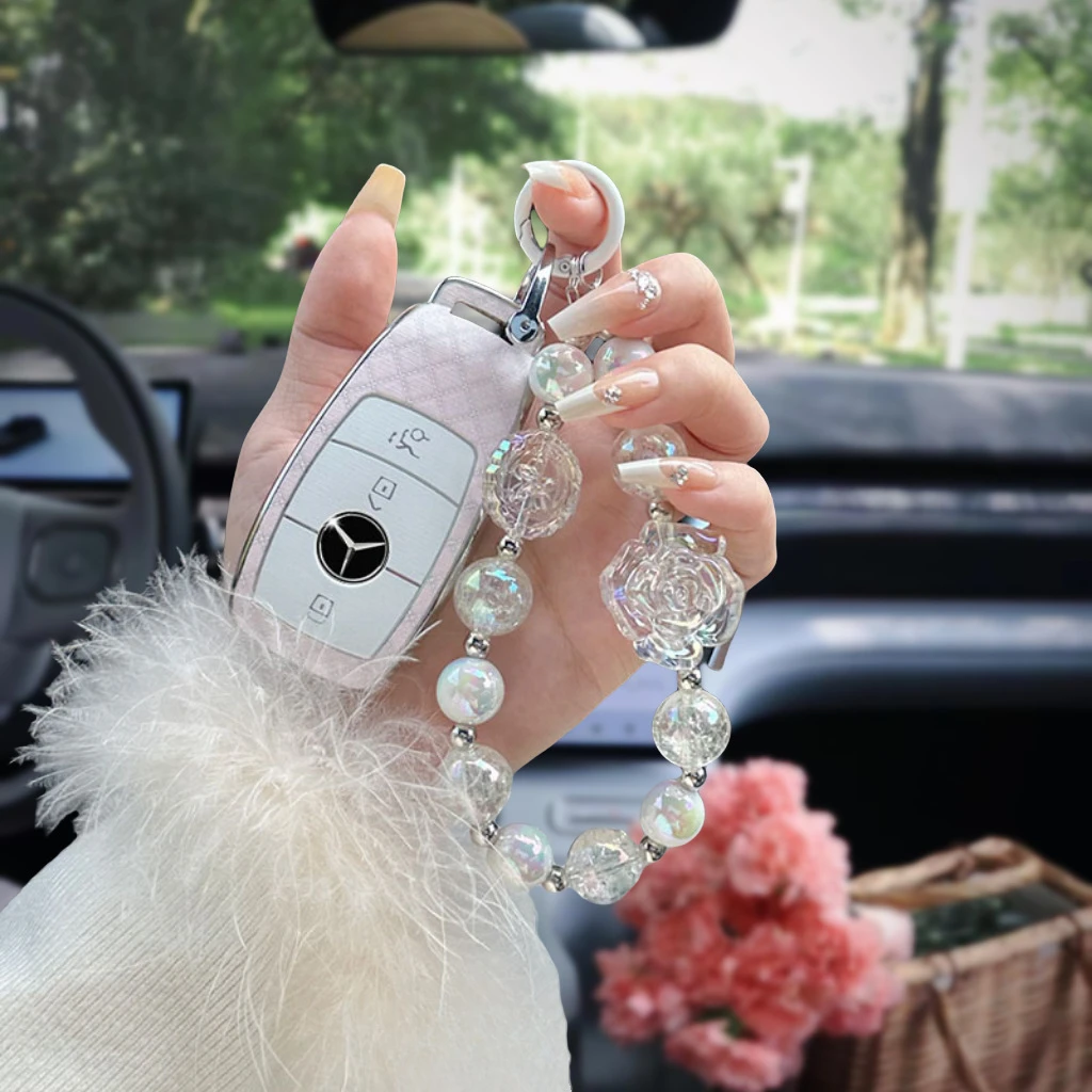 奔驰2324新款C260LC200LGLC300S级C级E级钥匙套高级女款TPU材质商