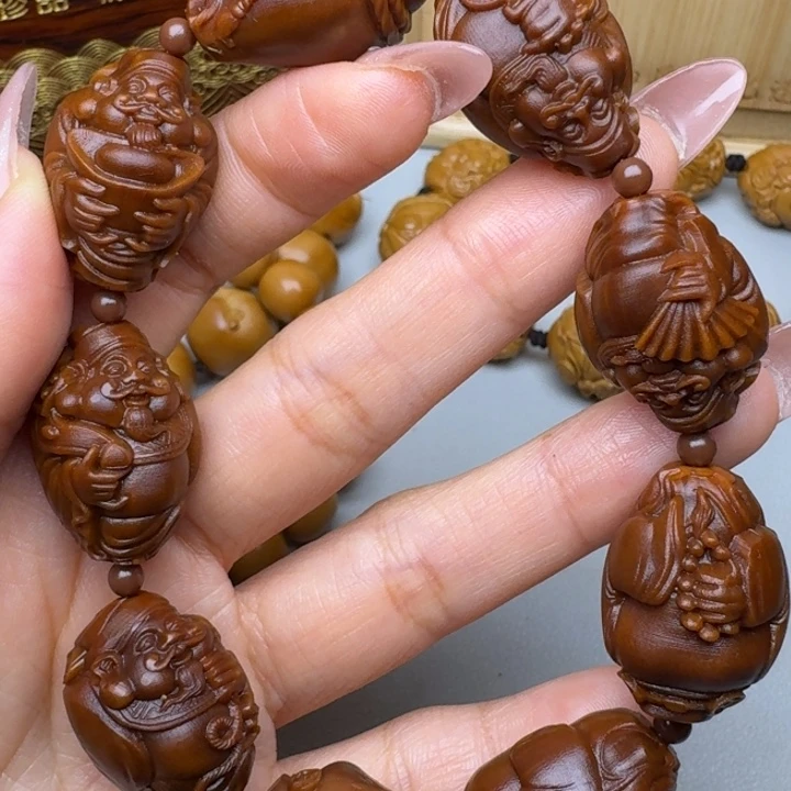 橄榄核手串/手链财神