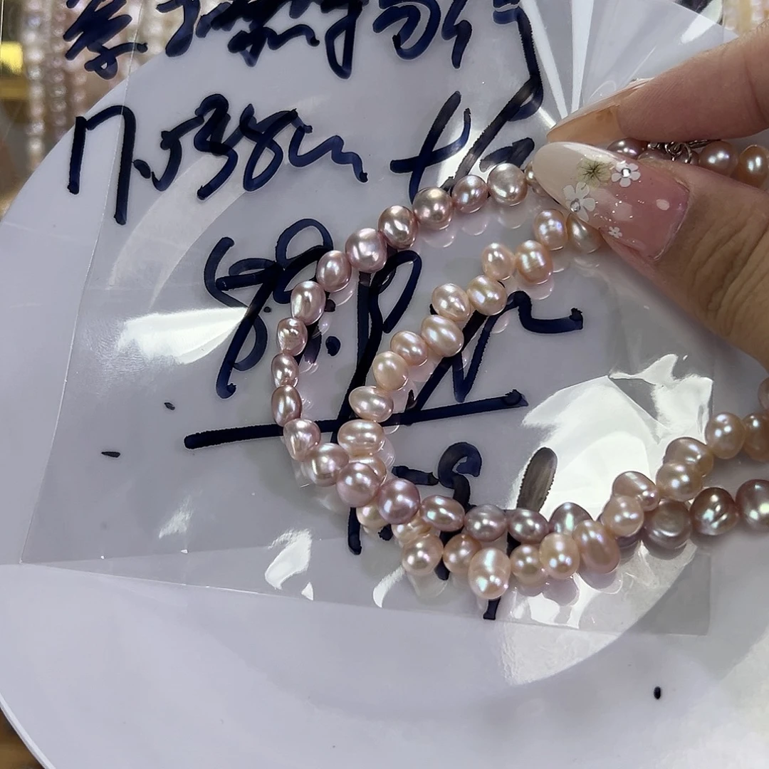 淡水珍珠手绳钛钢