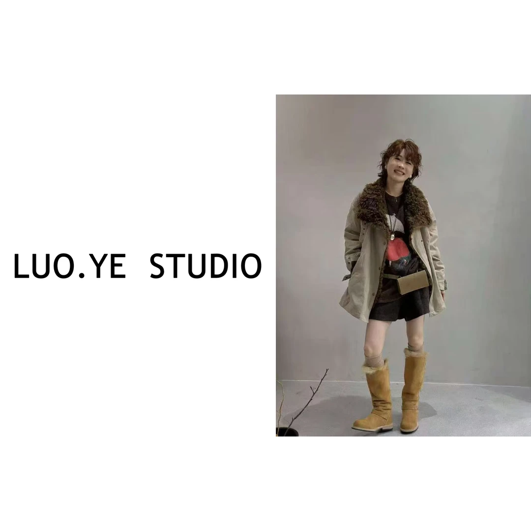 罗爷 · 【水墨江南】派克羽绒服韩系慵懒女秋冬季外套时尚休闲