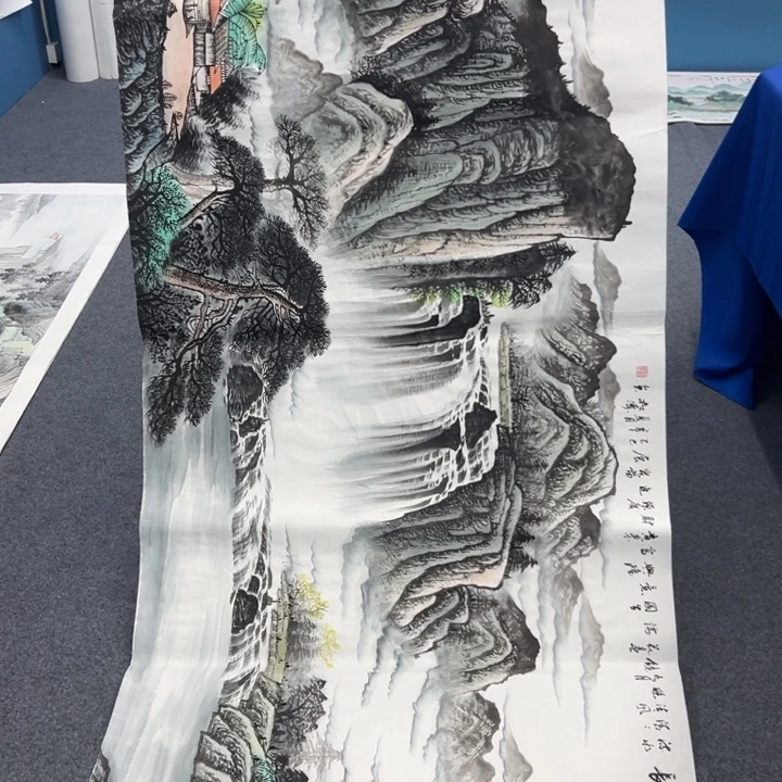 国画绘画作品请欣赏展示