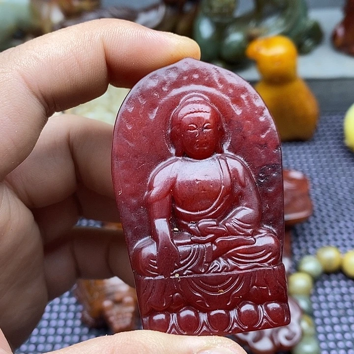 未镶嵌蛇纹石玉颈饰