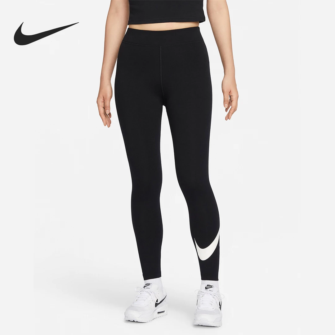 Nike/耐克正品24夏季新款女款高腰外穿专用运动长裤DV7796-010