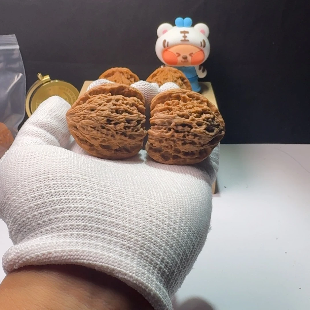 把件文玩核桃3号链接拉丝高炮卷边留疤凹底41-39-42