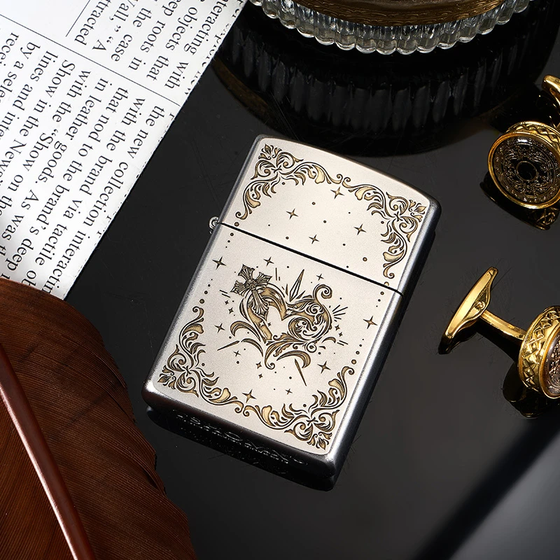 TSHOMX【一生所爱】过节送男朋友刻字防风煤油打火机网红生日礼物