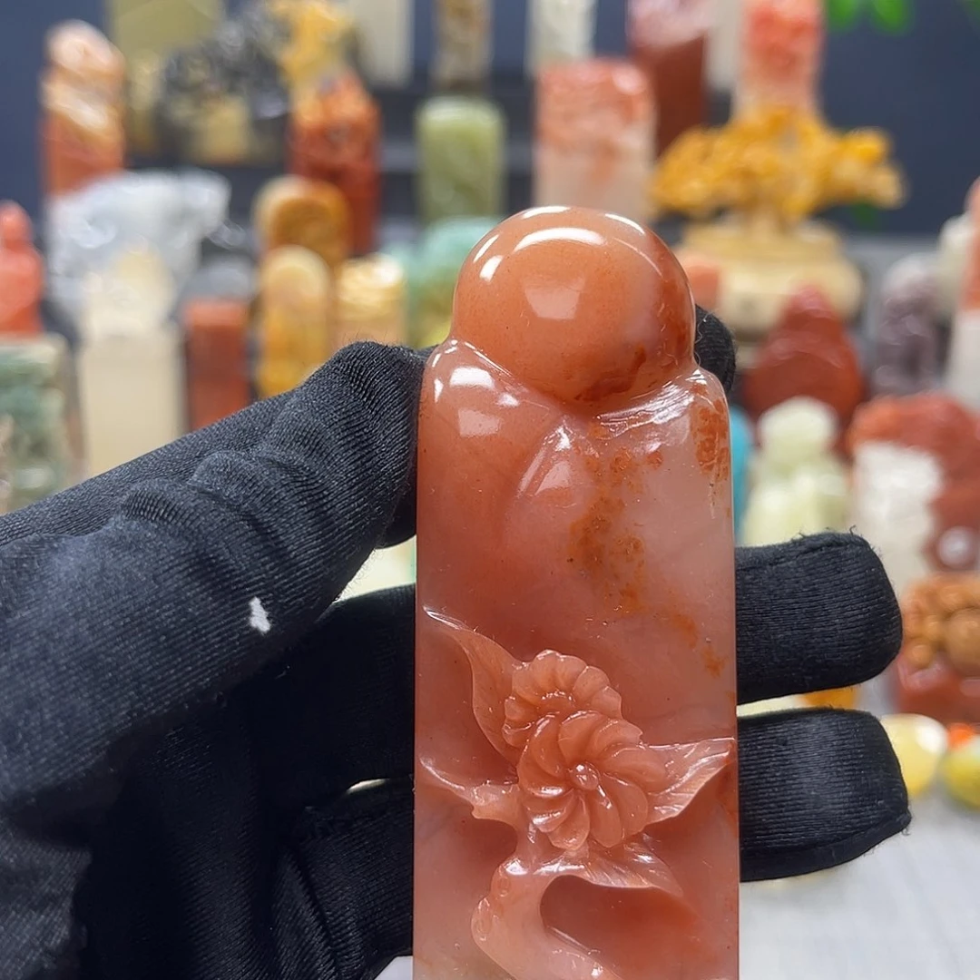 巴林石印石包邮包刻859