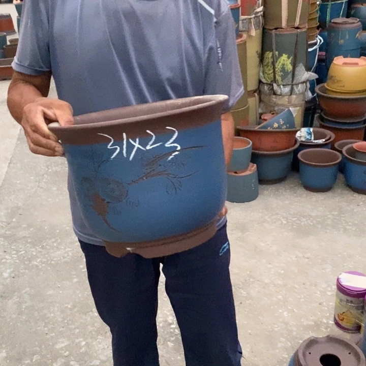 紫砂花盆紫砂花盆