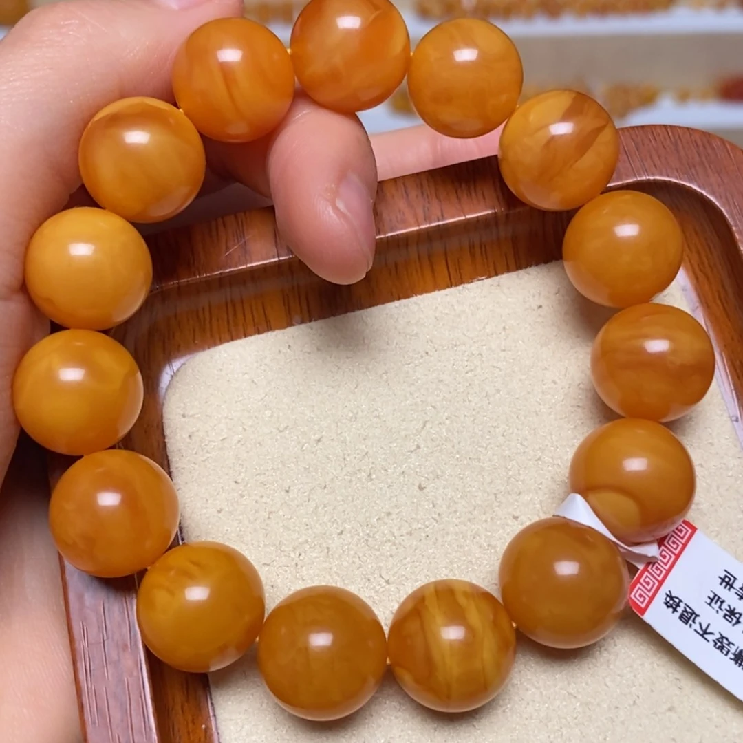 【闪购商品】未镶嵌蜜蜡手链手串