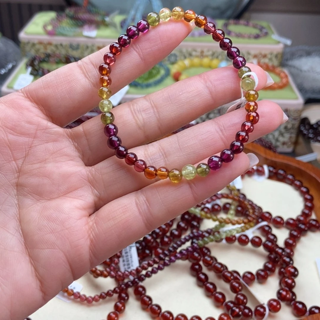 石榴石未镶嵌手串手串5