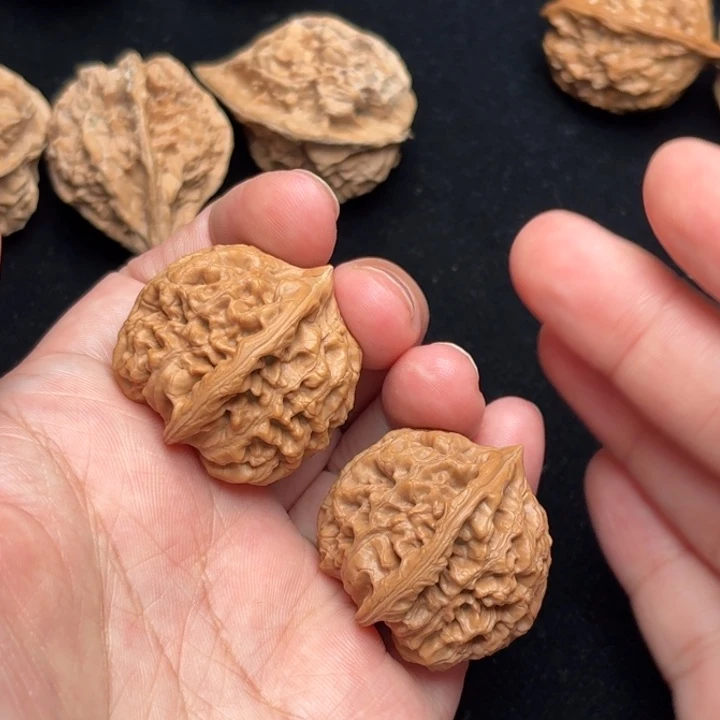 吊坠文玩核桃太行龙纹32.34.33