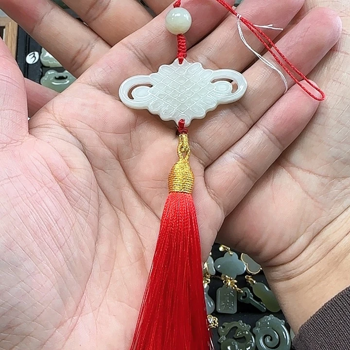 和田玉吊坠(不含链)未镶嵌