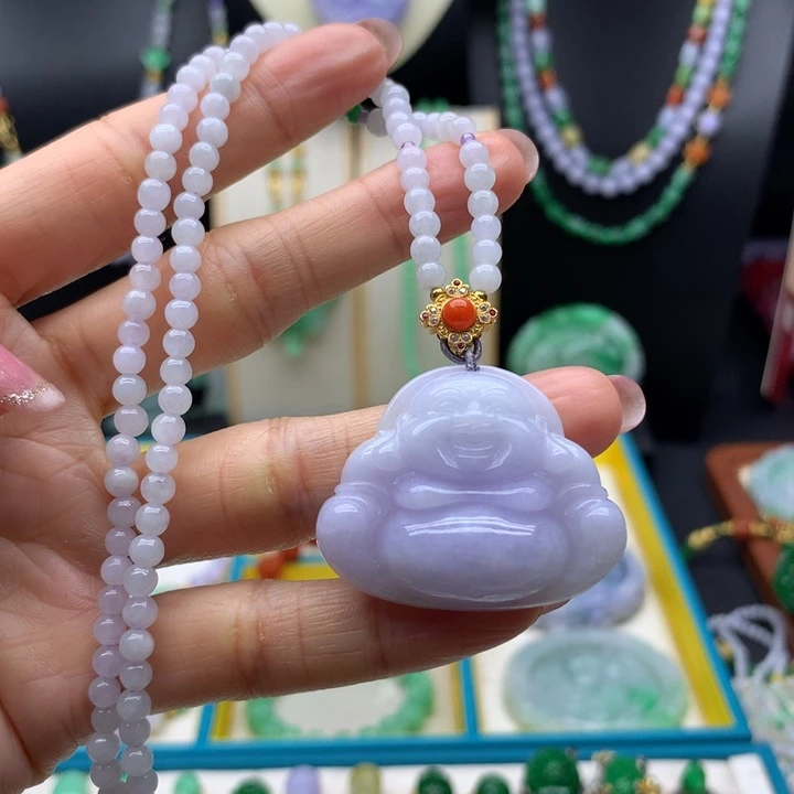 翡翠未镶嵌颈饰翡翠佛公