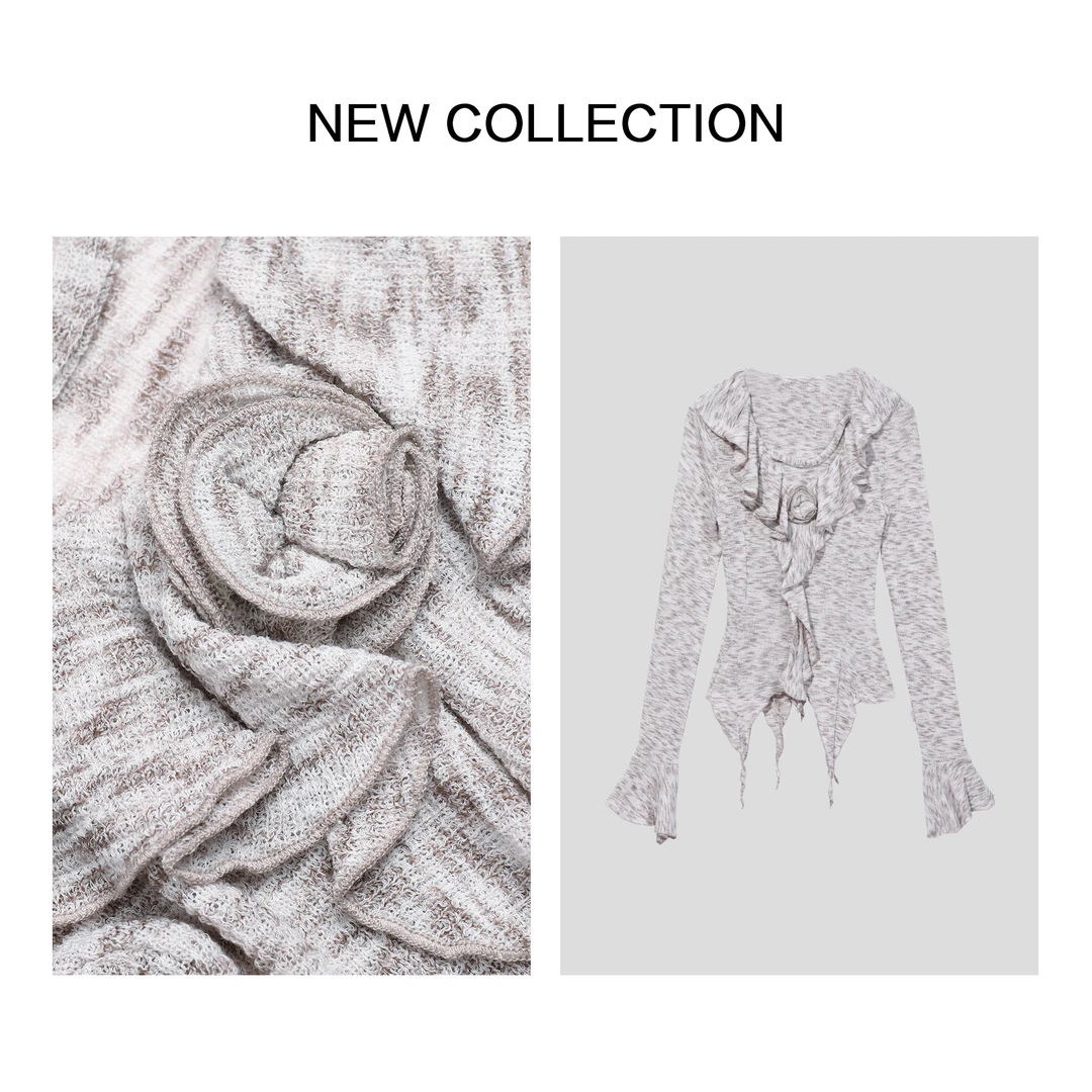 【珊珊专属】T5F36005B 个性街头风长袖T恤-3716