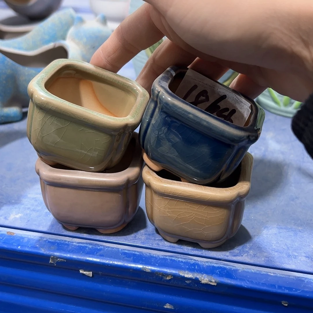 陶瓷多肉小花盆@@1864