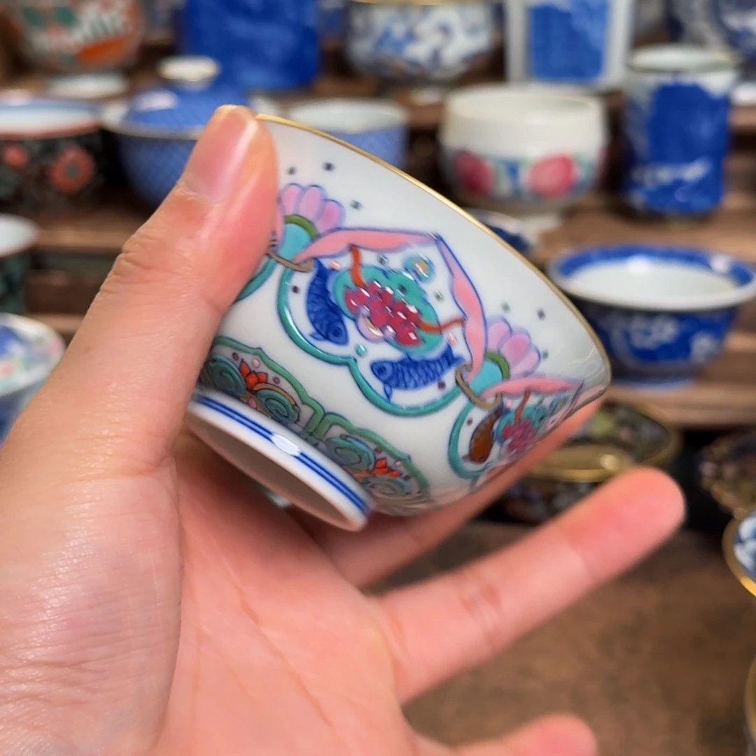 纯手工手绘陶瓷茶具