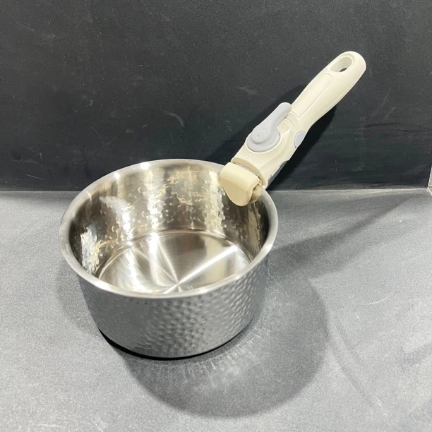 迪尼兰宝宝辅食奶锅17.5CM*高8.5CM带可拆卸把手重860克不粘锅