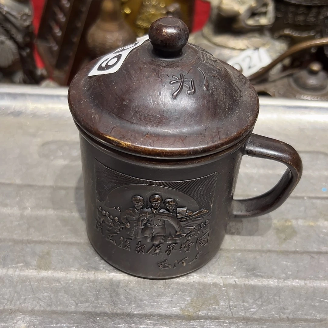 黄铜摆件，文房摆件