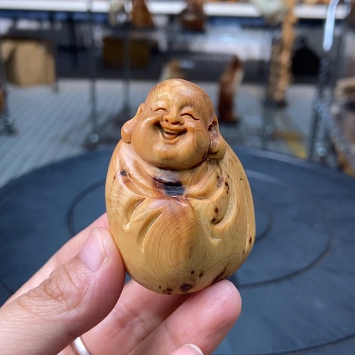 柏木（崖柏）手把件