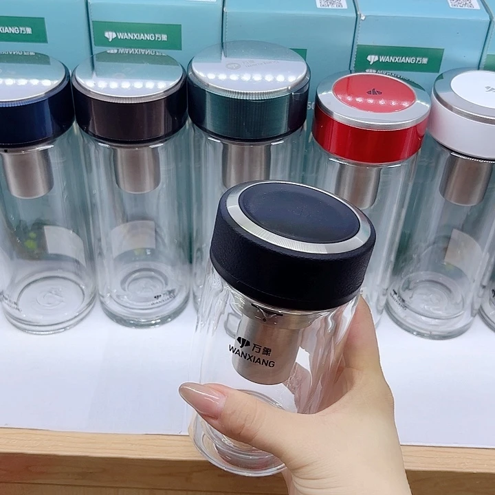 万象品牌双层玻璃杯V65-280